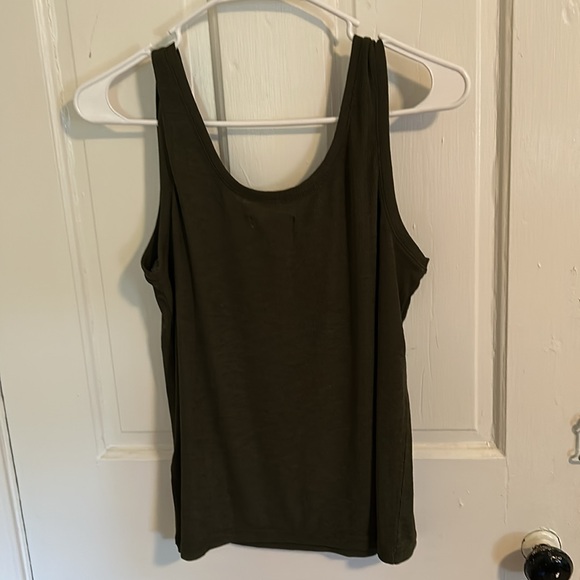 Madewell NWT tank top army green - Picture 3 of 8